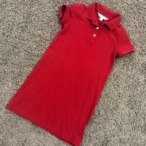 Red Brooks Brothers Polo shirt dress, size Small
